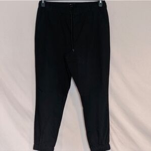ASOS Black Cotton Jogger Pants with Pockets size Large